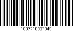 Código de barras (EAN, GTIN, SKU, ISBN): '1097710097849'