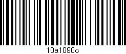 Código de barras (EAN, GTIN, SKU, ISBN): '10a1090c'