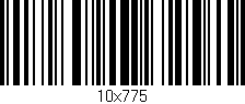 Código de barras (EAN, GTIN, SKU, ISBN): '10x775'