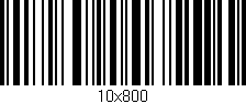 Código de barras (EAN, GTIN, SKU, ISBN): '10x800'