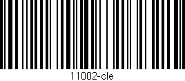 Código de barras (EAN, GTIN, SKU, ISBN): '11002-cle'