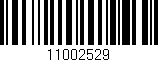 Código de barras (EAN, GTIN, SKU, ISBN): '11002529'