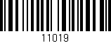 Código de barras (EAN, GTIN, SKU, ISBN): '11019'