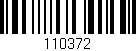 Código de barras (EAN, GTIN, SKU, ISBN): '110372'
