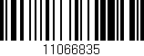 Código de barras (EAN, GTIN, SKU, ISBN): '11066835'