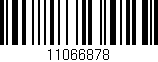 Código de barras (EAN, GTIN, SKU, ISBN): '11066878'