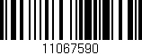Código de barras (EAN, GTIN, SKU, ISBN): '11067590'