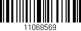 Código de barras (EAN, GTIN, SKU, ISBN): '11068569'
