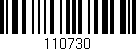 Código de barras (EAN, GTIN, SKU, ISBN): '110730'