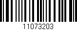 Código de barras (EAN, GTIN, SKU, ISBN): '11073203'