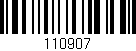 Código de barras (EAN, GTIN, SKU, ISBN): '110907'