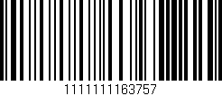 Código de barras (EAN, GTIN, SKU, ISBN): '1111111163757'