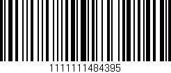 Código de barras (EAN, GTIN, SKU, ISBN): '1111111484395'