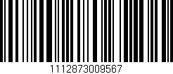 Código de barras (EAN, GTIN, SKU, ISBN): '1112873009567'