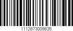 Código de barras (EAN, GTIN, SKU, ISBN): '1112873009635'