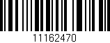 Código de barras (EAN, GTIN, SKU, ISBN): '11162470'