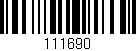 Código de barras (EAN, GTIN, SKU, ISBN): '111690'