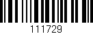 Código de barras (EAN, GTIN, SKU, ISBN): '111729'