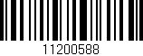 Código de barras (EAN, GTIN, SKU, ISBN): '11200588'
