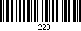 Código de barras (EAN, GTIN, SKU, ISBN): '11228'