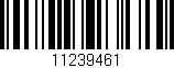 Código de barras (EAN, GTIN, SKU, ISBN): '11239461'