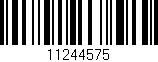 Código de barras (EAN, GTIN, SKU, ISBN): '11244575'