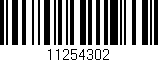 Código de barras (EAN, GTIN, SKU, ISBN): '11254302'