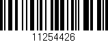 Código de barras (EAN, GTIN, SKU, ISBN): '11254426'
