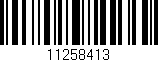 Código de barras (EAN, GTIN, SKU, ISBN): '11258413'