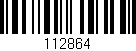 Código de barras (EAN, GTIN, SKU, ISBN): '112864'