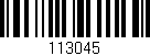 Código de barras (EAN, GTIN, SKU, ISBN): '113045'