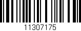 Código de barras (EAN, GTIN, SKU, ISBN): '11307175'