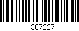 Código de barras (EAN, GTIN, SKU, ISBN): '11307227'