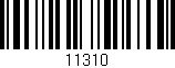 Código de barras (EAN, GTIN, SKU, ISBN): '11310'