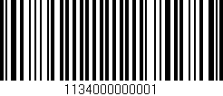 Código de barras (EAN, GTIN, SKU, ISBN): '1134000000001'