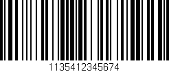 Código de barras (EAN, GTIN, SKU, ISBN): '1135412345674'
