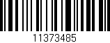 Código de barras (EAN, GTIN, SKU, ISBN): '11373485'