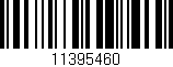 Código de barras (EAN, GTIN, SKU, ISBN): '11395460'