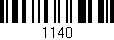 Código de barras (EAN, GTIN, SKU, ISBN): '1140'