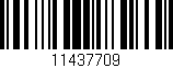 Código de barras (EAN, GTIN, SKU, ISBN): '11437709'