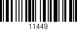 Código de barras (EAN, GTIN, SKU, ISBN): '11449'