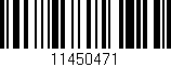 Código de barras (EAN, GTIN, SKU, ISBN): '11450471'