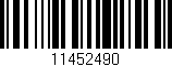 Código de barras (EAN, GTIN, SKU, ISBN): '11452490'