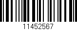 Código de barras (EAN, GTIN, SKU, ISBN): '11452567'