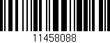 Código de barras (EAN, GTIN, SKU, ISBN): '11458088'