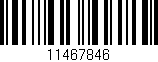Código de barras (EAN, GTIN, SKU, ISBN): '11467846'