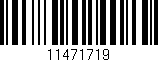 Código de barras (EAN, GTIN, SKU, ISBN): '11471719'