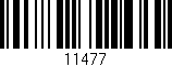 Código de barras (EAN, GTIN, SKU, ISBN): '11477'