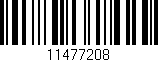 Código de barras (EAN, GTIN, SKU, ISBN): '11477208'