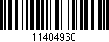 Código de barras (EAN, GTIN, SKU, ISBN): '11484968'